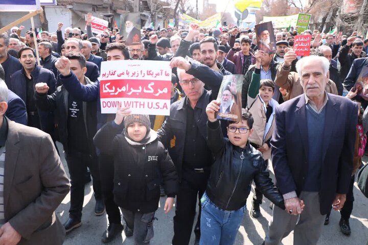 تصاویر/ راهپیمایی روز جهانی قدس در خوی