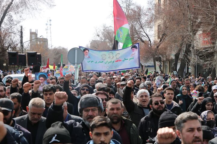 تصاویر/ راهپیمایی روز جهانی قدس در خوی