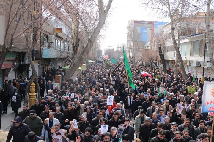 تصاویر/ راهپیمایی روز جهانی قدس در خوی