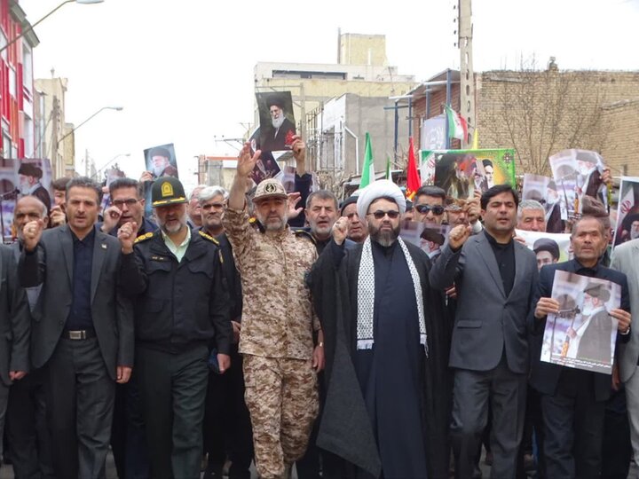 تصاویر/ راهپیمایی روز جهانی قدس در چهاربرج