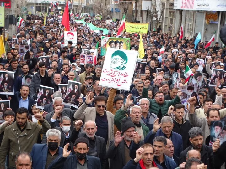 تصاویر/ راهپیمایی روز جهانی قدس در چهاربرج