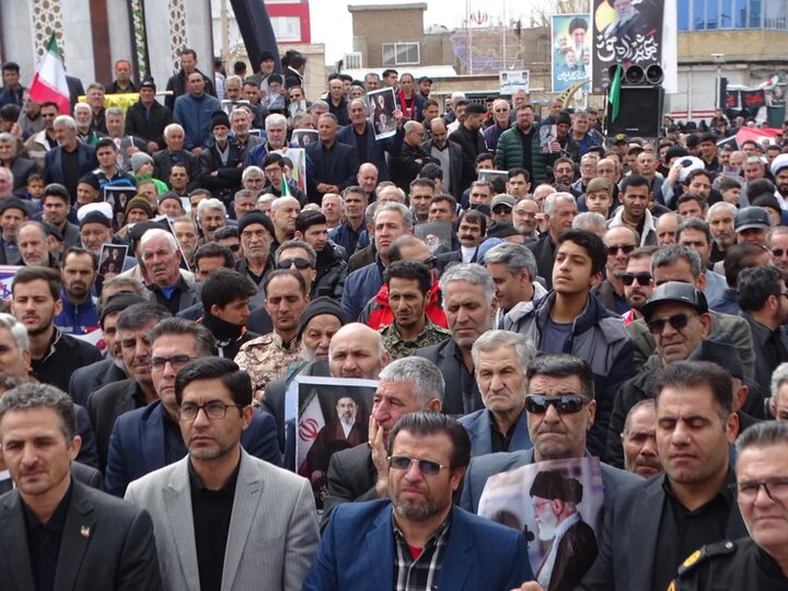 تصاویر/ راهپیمایی روز جهانی قدس در چهاربرج