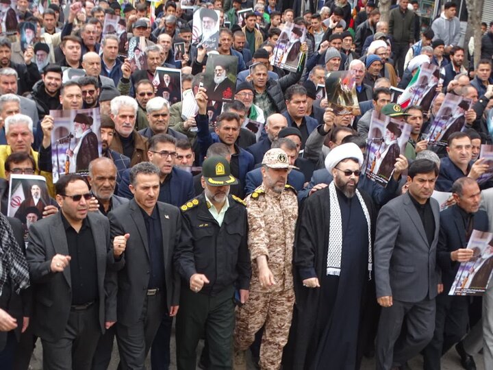 تصاویر/ راهپیمایی روز جهانی قدس در چهاربرج