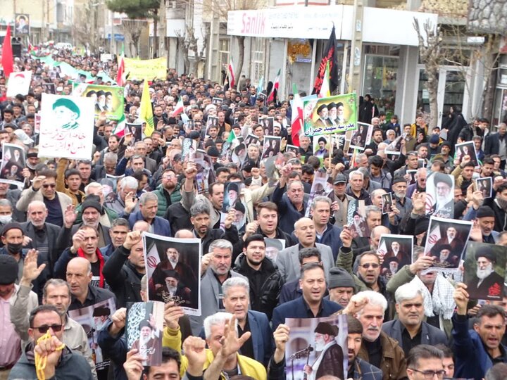 تصاویر/ راهپیمایی روز جهانی قدس در چهاربرج