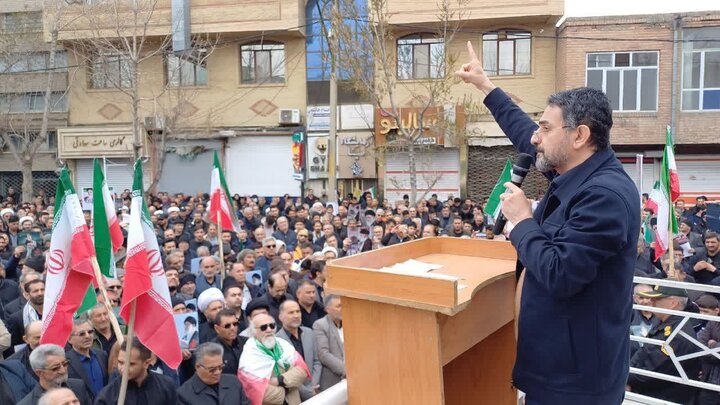 تصاویر/ راهپیمایی روز جهانی قدس در میاندوآب