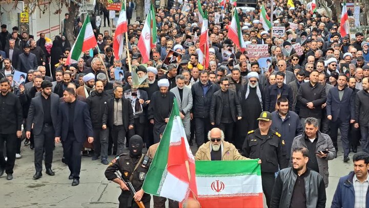 تصاویر/ راهپیمایی روز جهانی قدس در میاندوآب