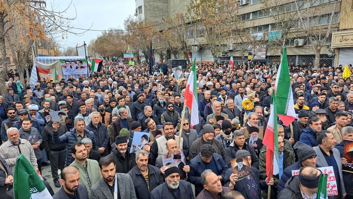 تصاویر/ راهپیمایی روز جهانی قدس در میاندوآب