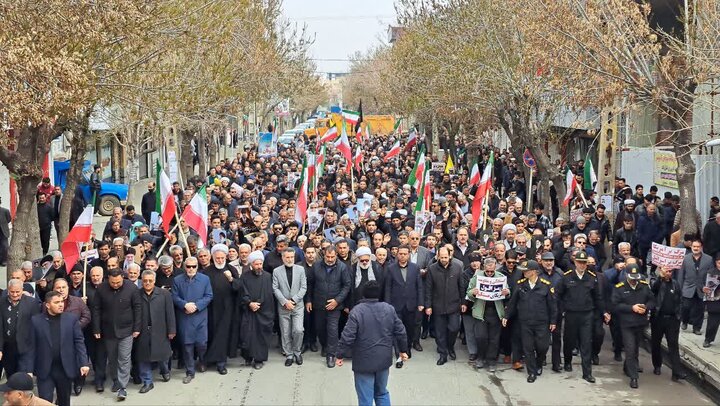 تصاویر/ راهپیمایی روز جهانی قدس در میاندوآب