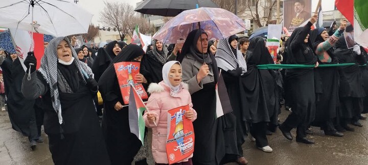 تصاویر/ راهپیمایی روز قدس در ابهر