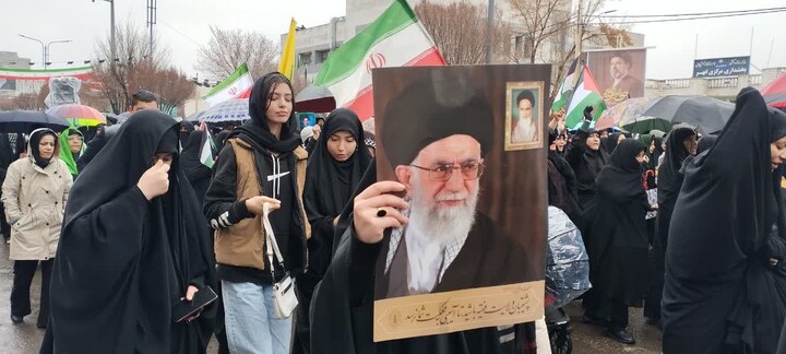 تصاویر/ راهپیمایی روز قدس در ابهر