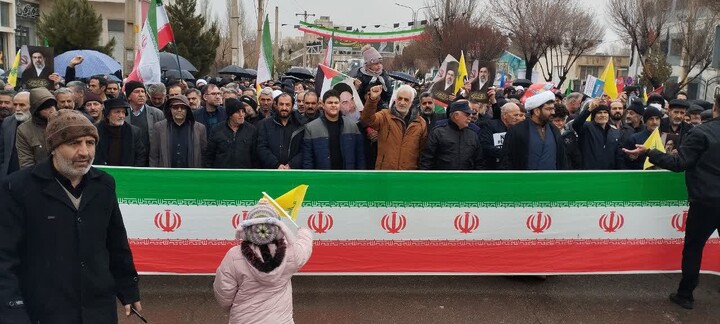 تصاویر/ راهپیمایی روز قدس در ابهر