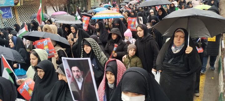 تصاویر/ راهپیمایی روز قدس در ابهر
