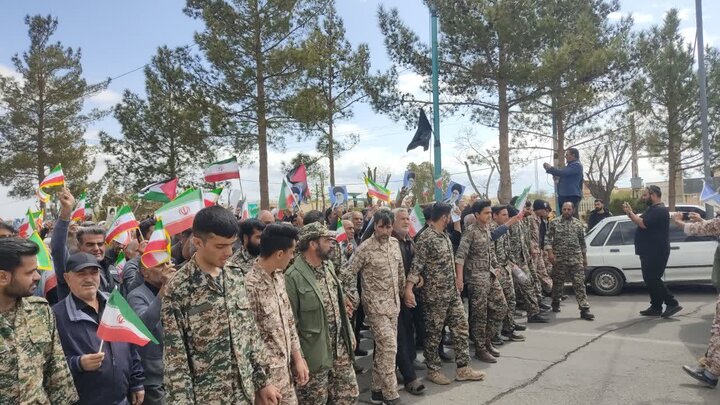 تصاویر/ راهپیمایی روز قدس در شهر کشکوئیه