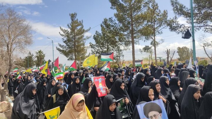 تصاویر/ راهپیمایی روز قدس در شهر کشکوئیه