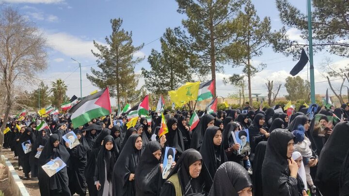 تصاویر/ راهپیمایی روز قدس در شهر کشکوئیه
