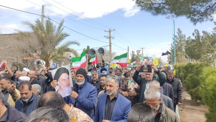 تصاویر/ راهپیمایی روز قدس در شهر کشکوئیه