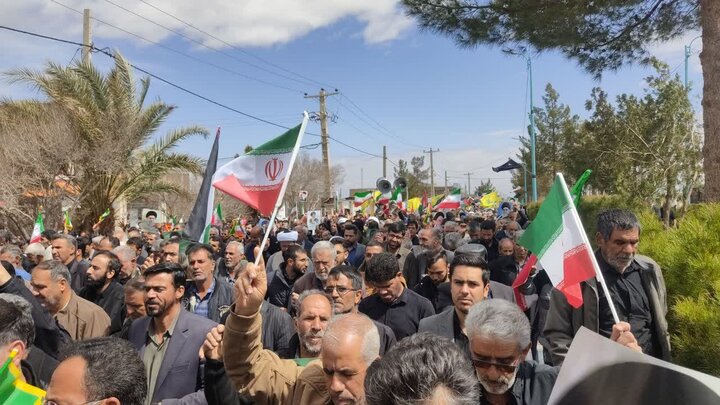 تصاویر/ راهپیمایی روز قدس در شهر کشکوئیه