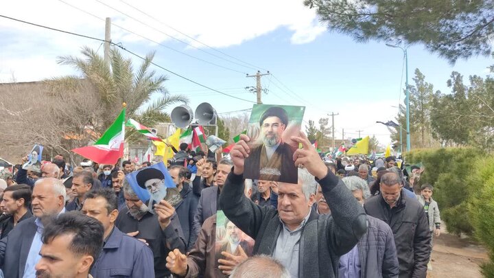 تصاویر/ راهپیمایی روز قدس در شهر کشکوئیه