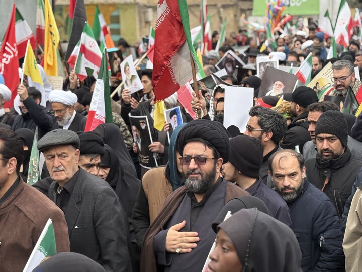 تصاویر / مراسم راهپیمایی باشکوه روز جهانی قدس در شهر مقدس قم