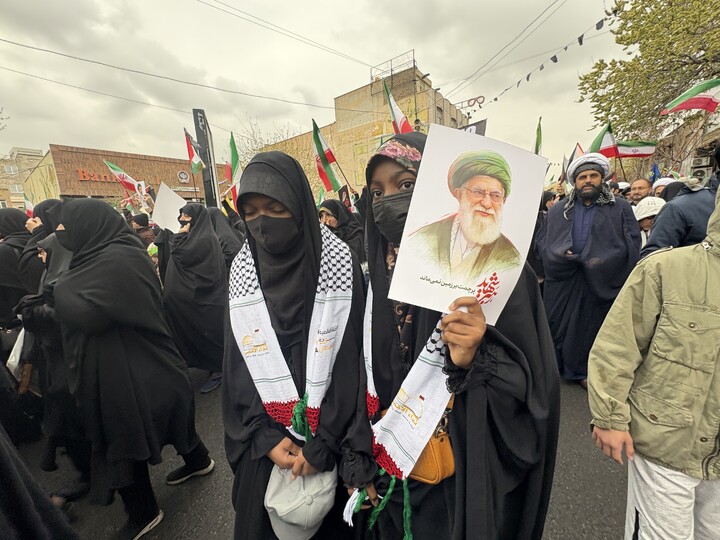 تصاویر / مراسم راهپیمایی باشکوه روز جهانی قدس در شهر مقدس قم