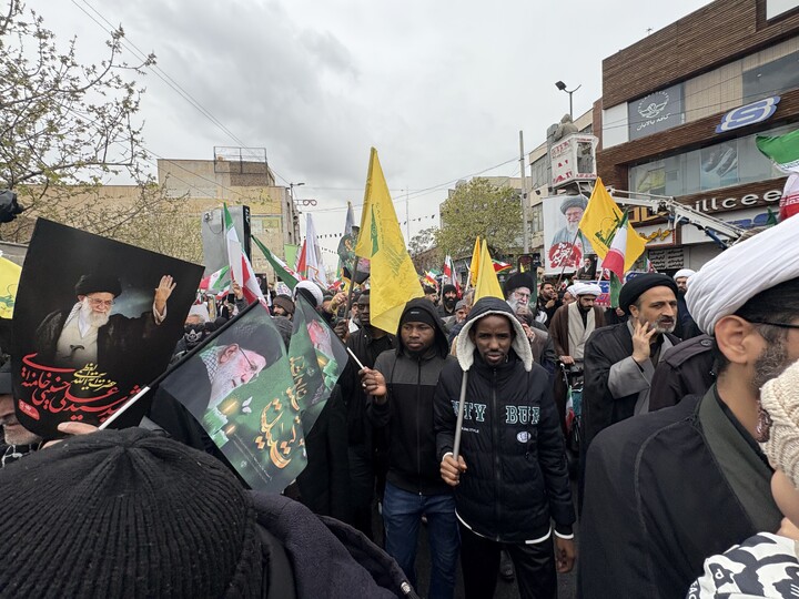 تصاویر / مراسم راهپیمایی باشکوه روز جهانی قدس در شهر مقدس قم