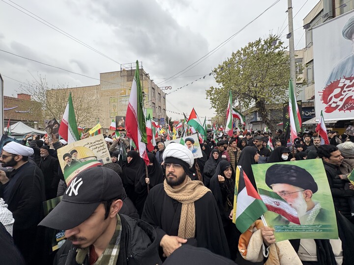 تصاویر / مراسم راهپیمایی باشکوه روز جهانی قدس در شهر مقدس قم