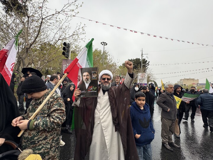 تصاویر / مراسم راهپیمایی باشکوه روز جهانی قدس در شهر مقدس قم