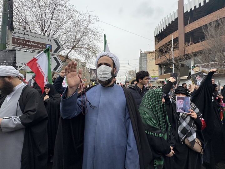 تصاویر / مراسم راهپیمایی باشکوه روز جهانی قدس در شهر مقدس قم