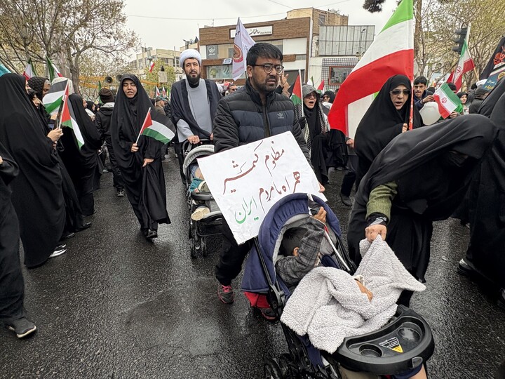 تصاویر / مراسم راهپیمایی باشکوه روز جهانی قدس در شهر مقدس قم