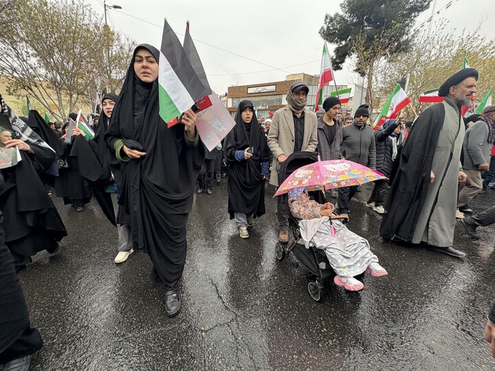 تصاویر / مراسم راهپیمایی باشکوه روز جهانی قدس در شهر مقدس قم
