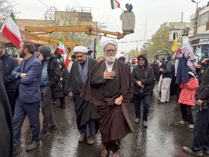 تصاویر / مراسم راهپیمایی باشکوه روز جهانی قدس در شهر مقدس قم