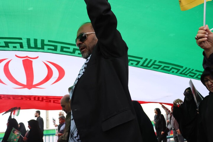حضور حماسی مردم اهواز در راهپیمایی روز جهانی قدس