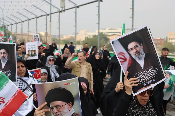 حضور حماسی مردم اهواز در راهپیمایی روز جهانی قدس