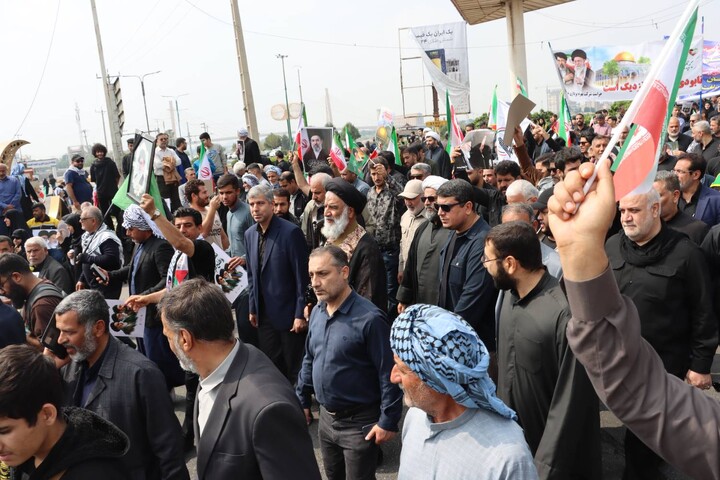 حضور حماسی مردم اهواز در راهپیمایی روز جهانی قدس