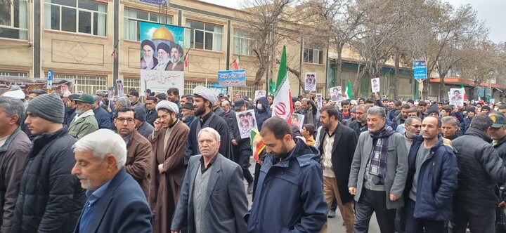 تصاویر/ راهپیمایی روز قدس در بناب