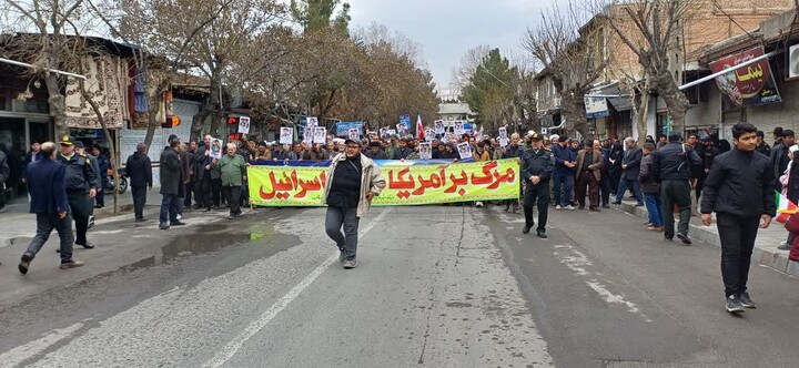 تصاویر/ راهپیمایی روز قدس در بناب