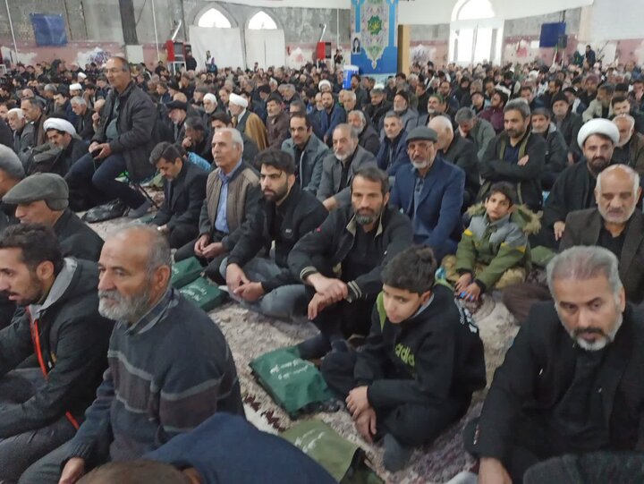 تصاویر/ نماز عبادی سیایی جمعه کاشان