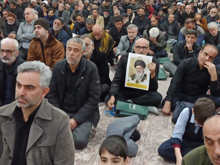 تصاویر/ نماز عبادی سیایی جمعه کاشان