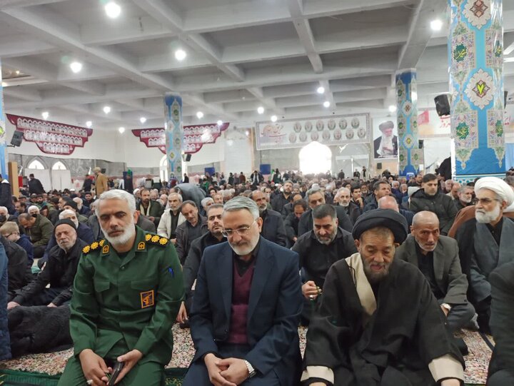 تصاویر/ نماز عبادی سیایی جمعه کاشان