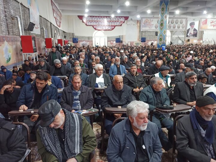 تصاویر/ نماز عبادی سیایی جمعه کاشان