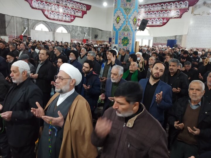 تصاویر/ نماز عبادی سیایی جمعه کاشان