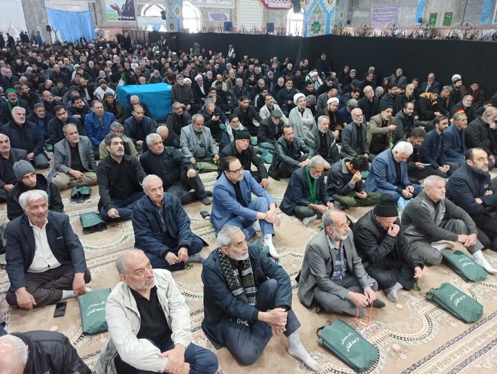 تصاویر/ نماز عبادی سیایی جمعه کاشان