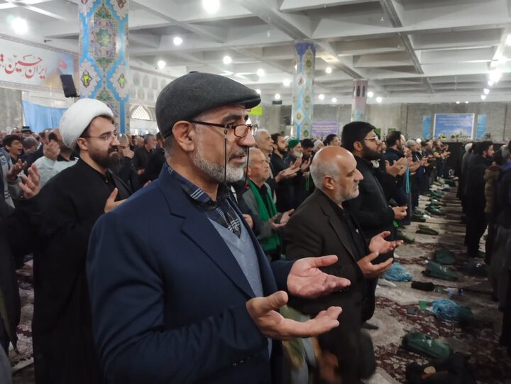 تصاویر/ نماز عبادی سیایی جمعه کاشان