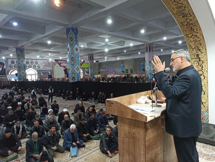 تصاویر/ نماز عبادی سیایی جمعه کاشان