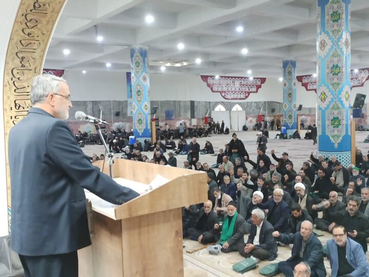 تصاویر/ نماز عبادی سیایی جمعه کاشان