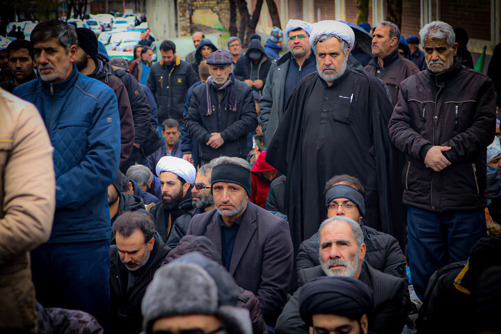 تصاویر/حضور پرشور امت همدانی امام خامنه‌ای در راهپیمایی روز قدس