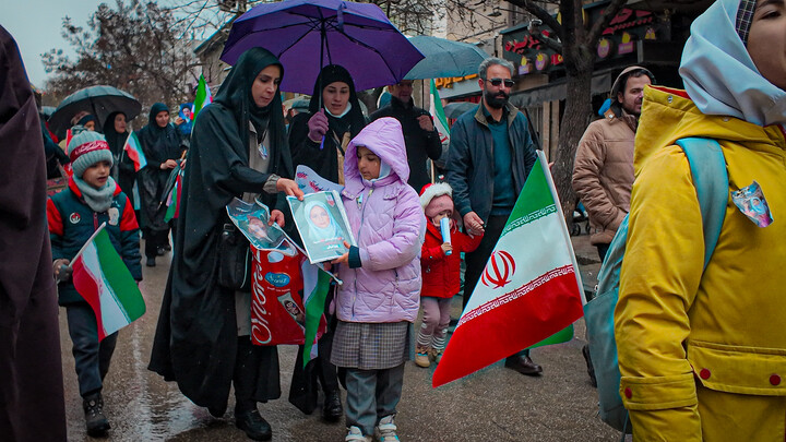 تصاویر/حضور پرشور امت همدانی امام خامنه‌ای در راهپیمایی روز قدس