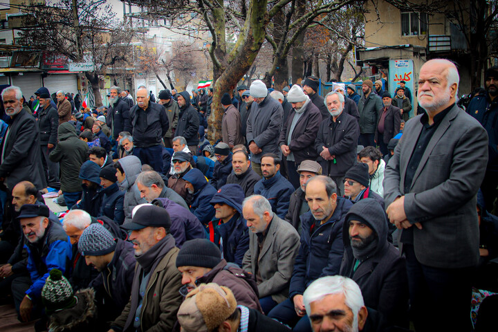 تصاویر/حضور پرشور امت همدانی امام خامنه‌ای در راهپیمایی روز قدس