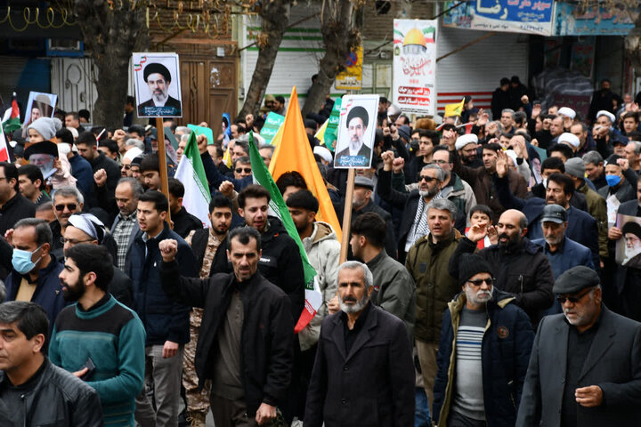 تصاویر/ مراسم راهپیمایی روز جهانی قدس در سلماس