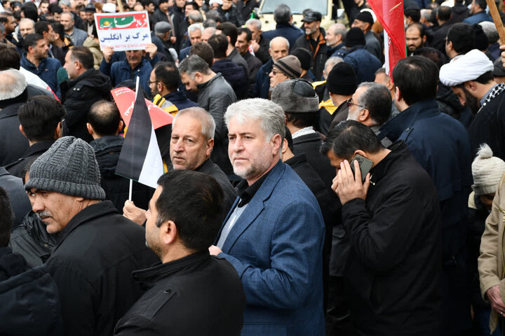 تصاویر/ مراسم راهپیمایی روز جهانی قدس در سلماس